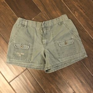 Polo Jeans Co Ralph Lauren cargo shorts army green
